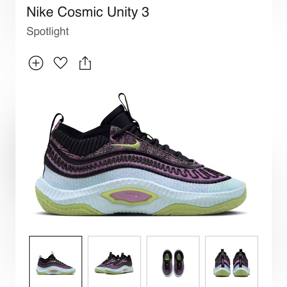Nike Cosmic Unity 3 - Size 10.5